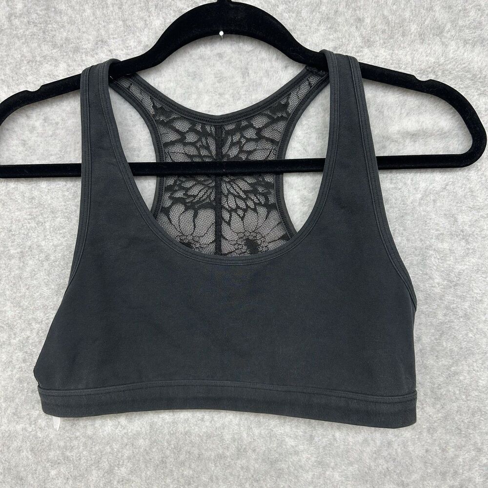 PINK by Victoria's Secret Activewear Women's Black  Sport Bra Size Large